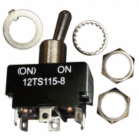 12TS115-8 SWITCH TOGGLE TS ON-MOM DPDT