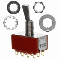 7408P3YZQE SWITCH TOGGLE 4PDT SOLDER LUG