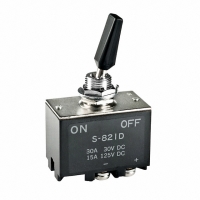 S821D SWITCH TOGGLE DPST STR SCRW TERM