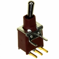 200AWMSP2T2A1M6RE SWITCH TOGGLE SPDT .4VA RT ANG
