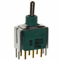 WT221M1D1V30G SWITCH TOGGLE DPDT .5VA WSHBL