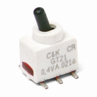 GT21MSCKETR SWITCH TOGGLE MINI DPDT SMT