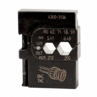 43136 DIE SET FOR COAXIAL CABLE CONN
