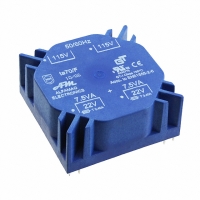 L01-6355 TRANSFRMR TOROID 15.0VA 2X22V PC