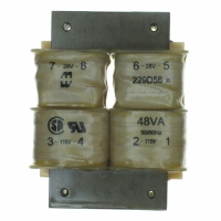 229D56 TRANSFORMER LOPRO 56VCT 850MA