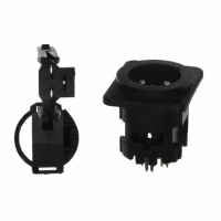 AC3MDPIL CONN 3 POS AUDIO MALE PLAST FL