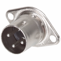 57KD3M CONN RCPT MALE 3PINS W/EXT SHELL